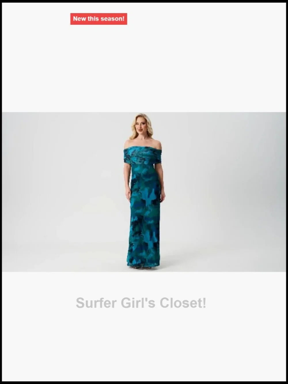 Women Off Shoulder Bodycon Maxi Dress Formal Wedding Guest Mermaid